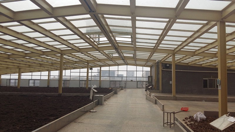 河北鋼結(jié)構(gòu)玻璃頂工程展示