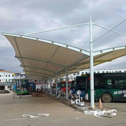 膜結(jié)構(gòu)車棚定制設(shè)計安裝一條龍